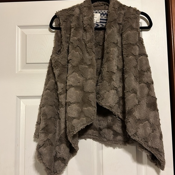 Anthropologie Elevenses Waterfall Vest - Picture 2 of 7